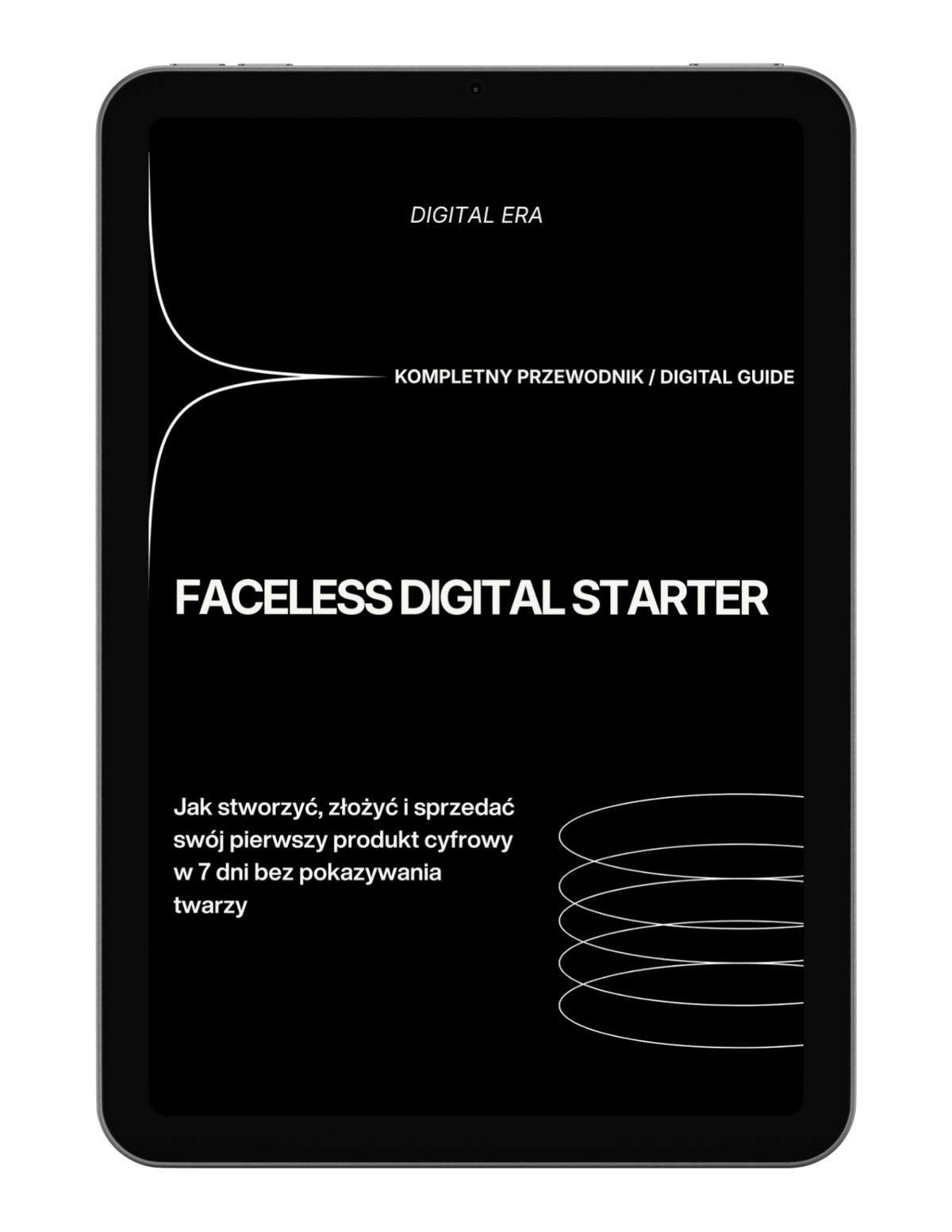 FACELESS DIGITAL STARTER - jak napisać e-booka